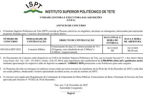 ANÚNCIOS DE CONCURSO 2025